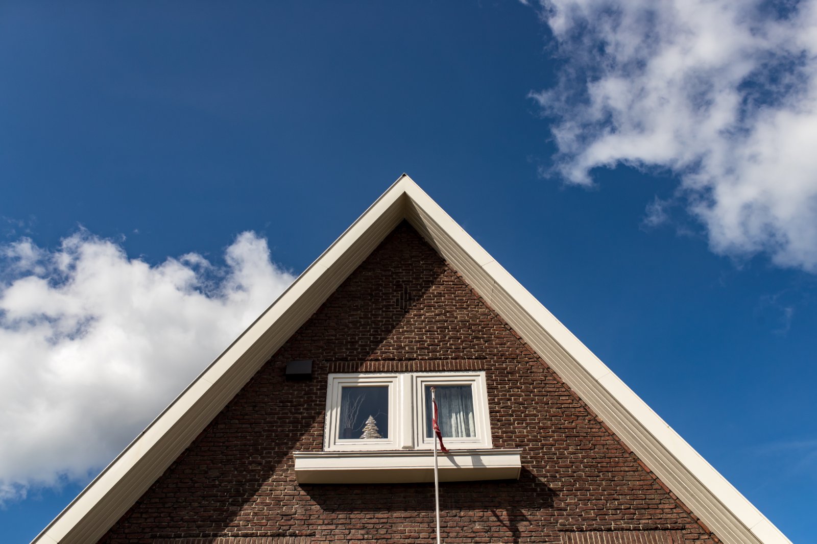 Gevel van een woning